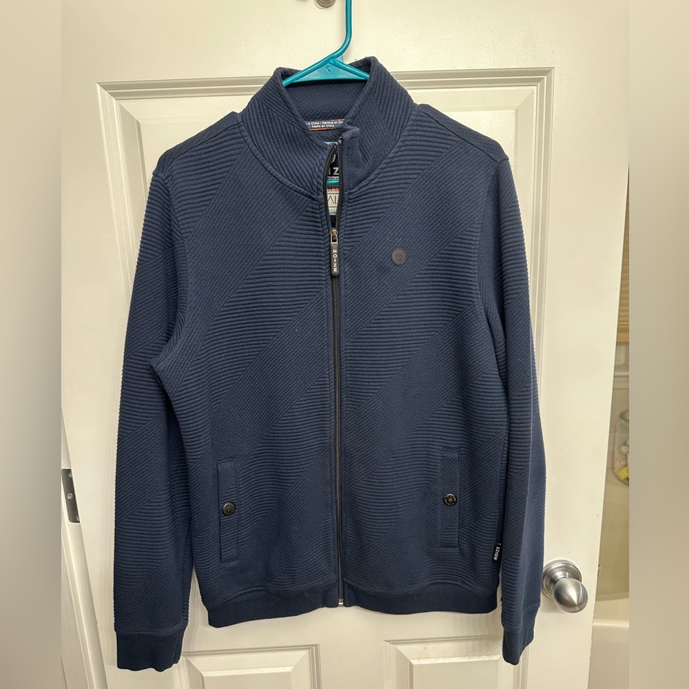 Noize Dark Blue sweater Jacket size Small